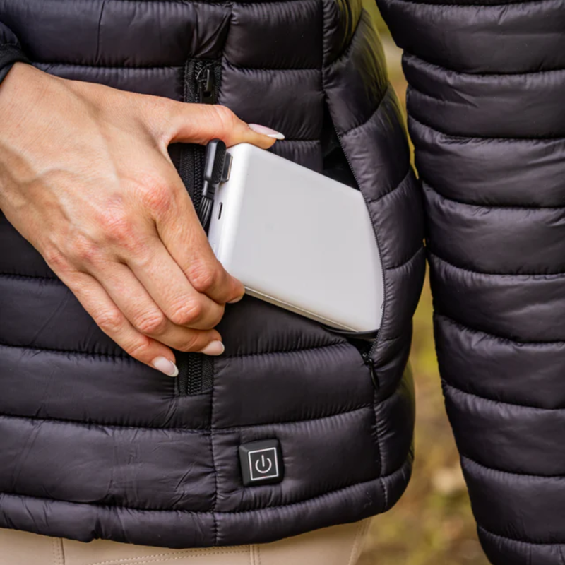 Woof Wear Heated Jacket - Black-3