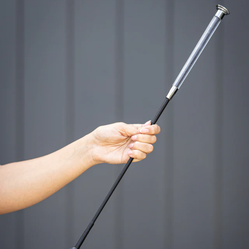 Woof Wear Gel Fusion Riding Whip - Black-1