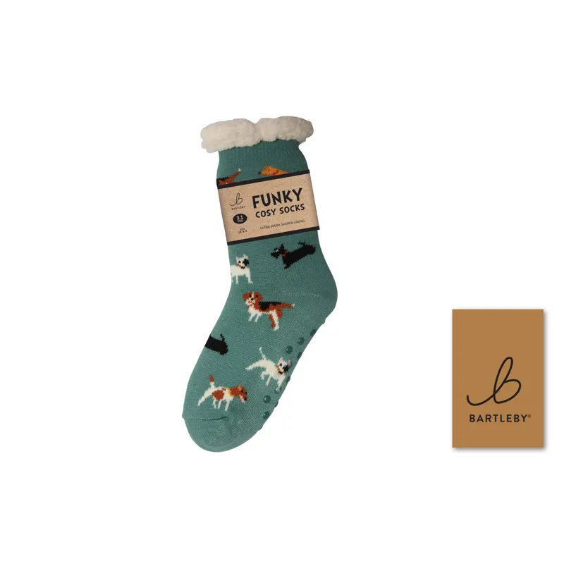Bartleby Ladies Sherpa Socks - Doggy Diva
