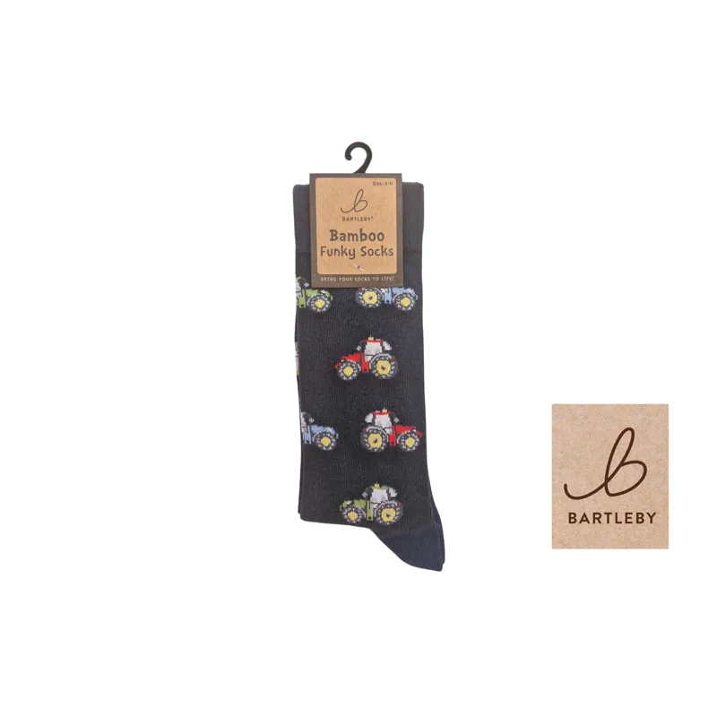 Bartleby Mens Funky Bamboo Socks - Modern Tractor