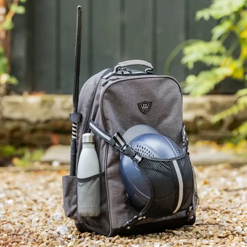 Woof Wear Riders Backpack - Grey/Black-2