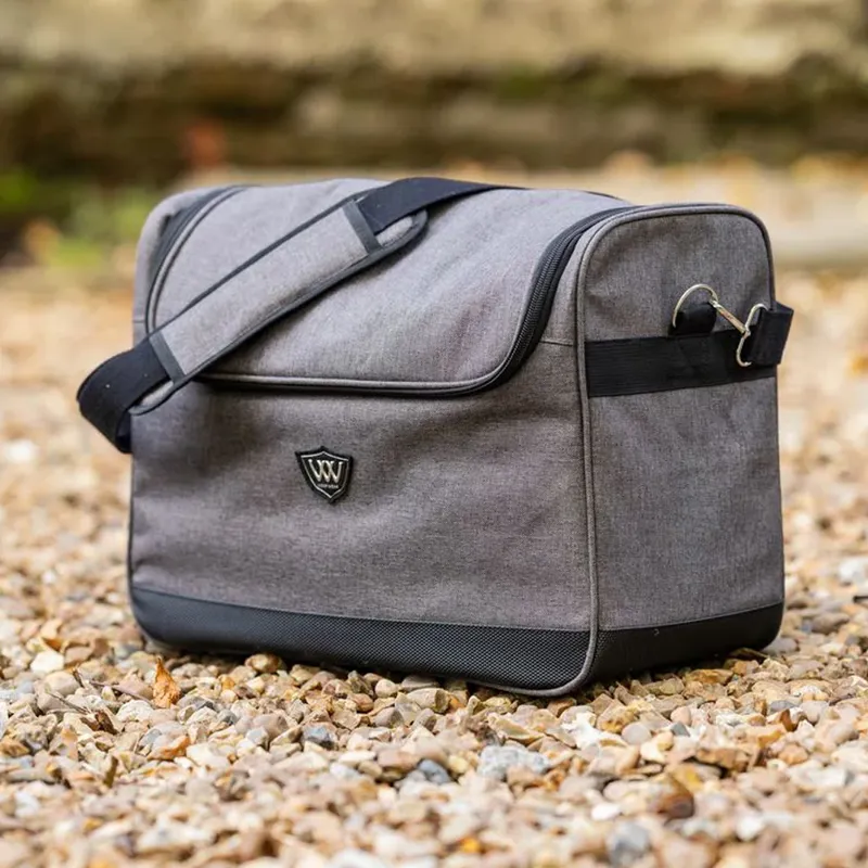 Woof Wear Grooming Bag - Grey/Black-4