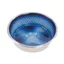 WeatherBeeta Non-Slip Stainless Steel Shade Dog Bowl - Royal Blue