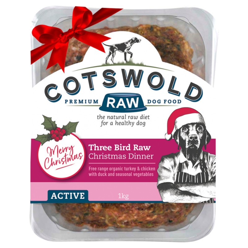 Cotswold Raw Three Bird Raw Christmas Dinner-2
