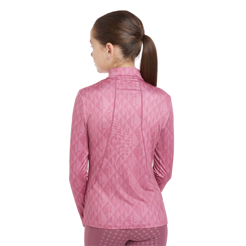 LeMieux Young Rider Clea Base Layer - Peony-3