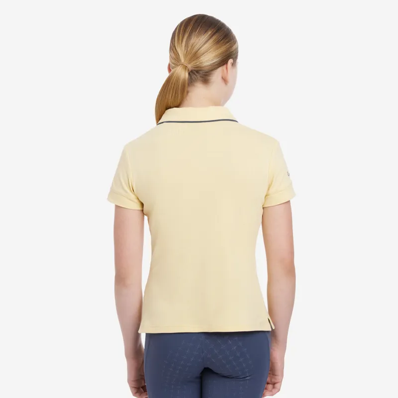 LeMieux Young Rider Polo Shirt - Mimosa-2