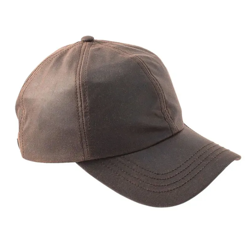 Heather Darley Wax Baseball Cap - Brown