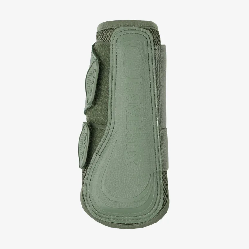 LeMieux Arika Mesh Brushing Boots - Rosemary-1