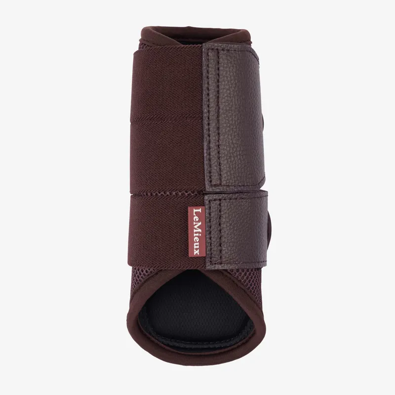 LeMieux Arika Mesh Brushing Boots - Damson