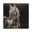 Slate Pot Stand - Horse Portrait