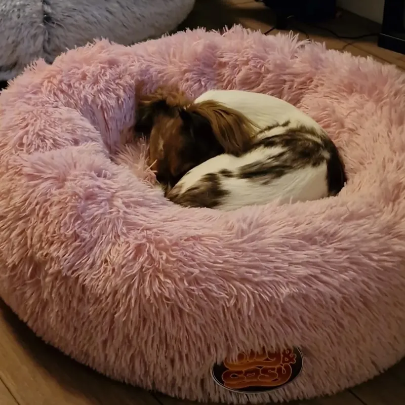 Snug and Cosy Anti Anxiety Donut Bed - Pink