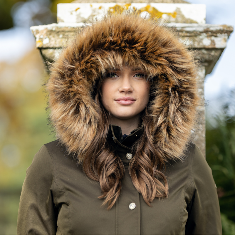 LeMieux Ladies Anya Waterproof Riding Coat - Alpine-5