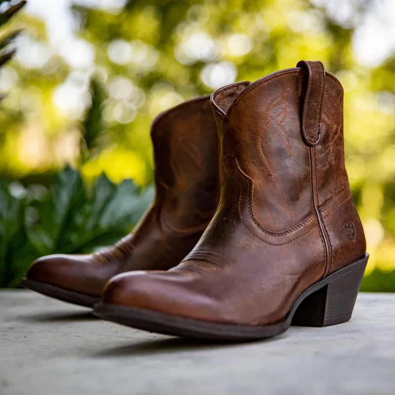 Ariat Ladies Darlin Western Boots - Sassy Brown-6
