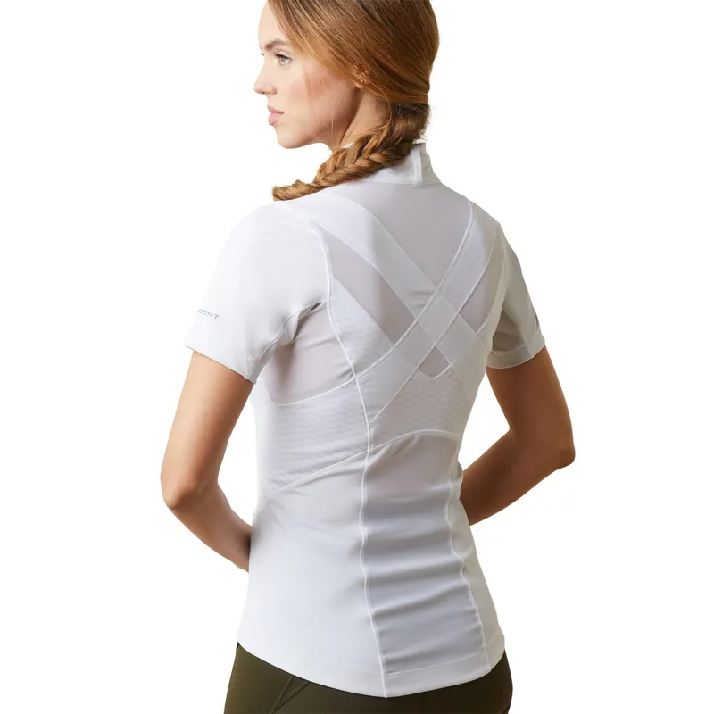 Ariat Ladies Ascent Show Shirt - White-1