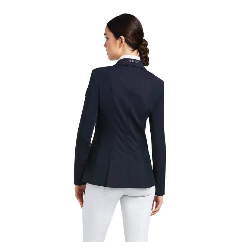 Ariat Ladies Galatea Bellatrix Show Coat - Show Navy-1