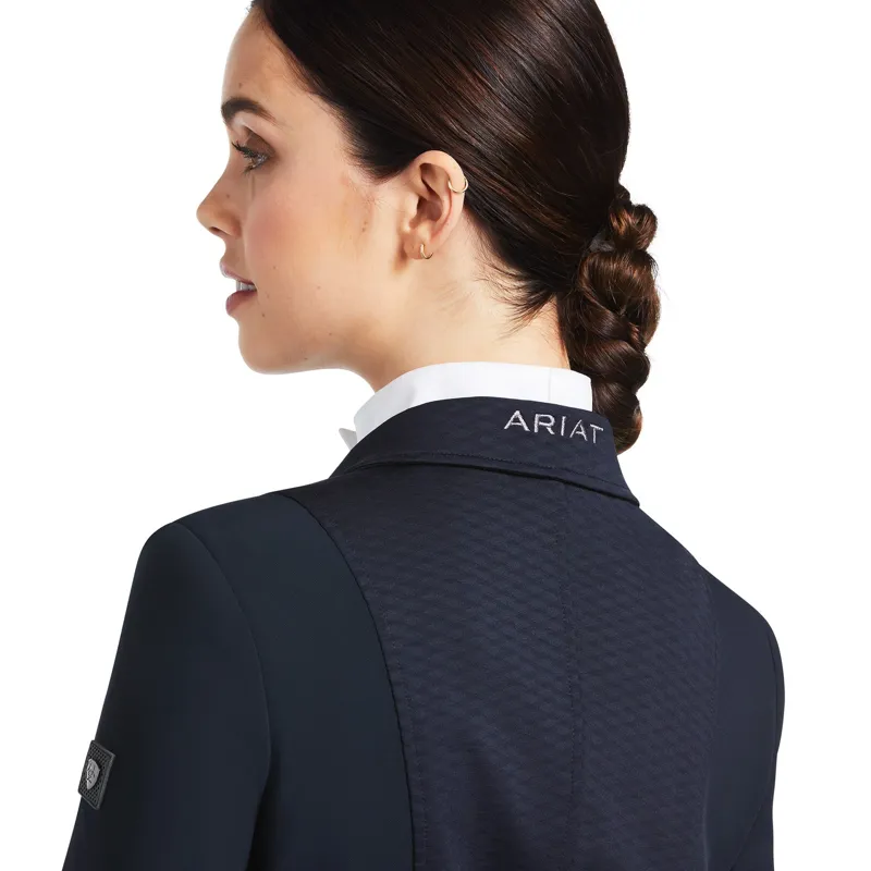 Ariat Ladies Galatea Bellatrix Show Coat - Show Navy-3