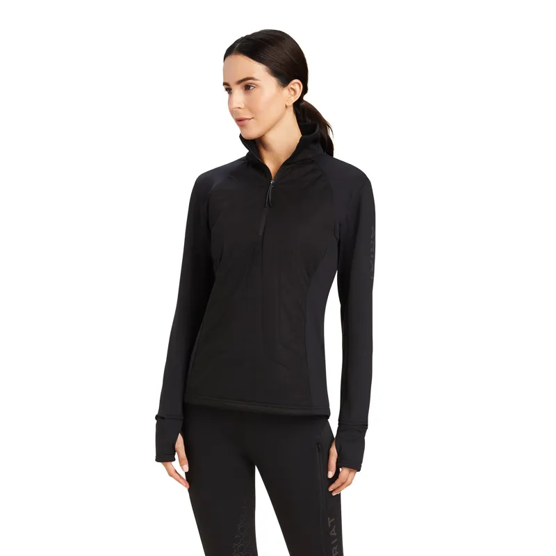 Ariat Ladies Venture Half Zip Sweatshirt - Black