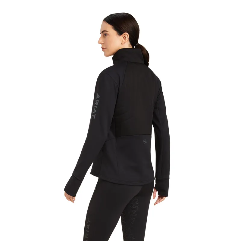 Ariat Ladies Venture Half Zip Sweatshirt - Black-1