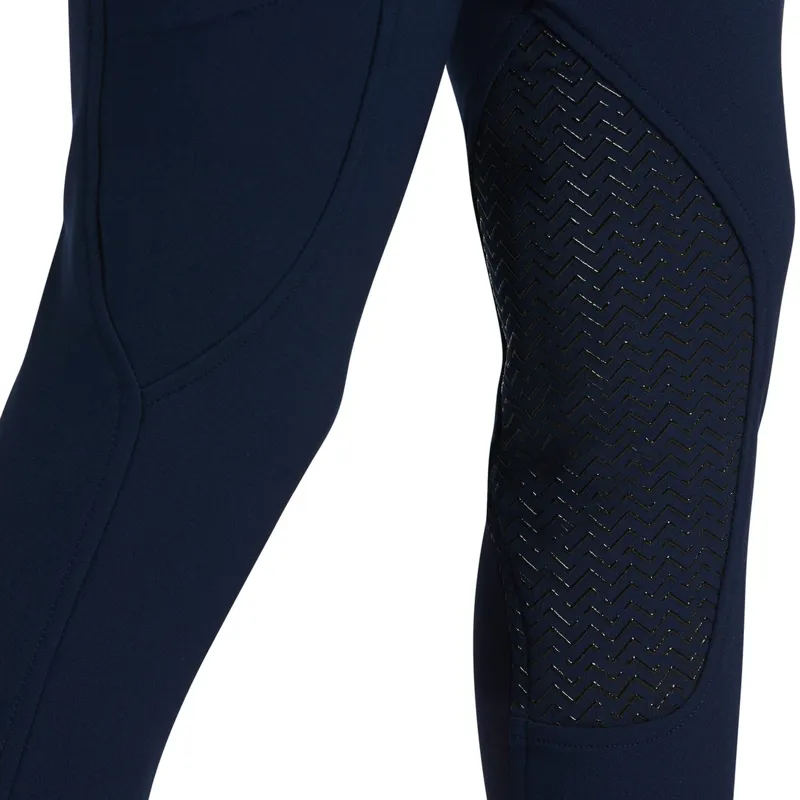 Ariat Youth Prelude Knee Patch Breeches - Navy-2