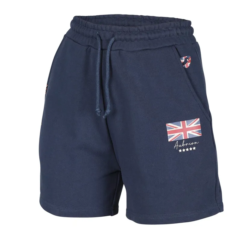 Aubrion Team Sweat Shorts NAVY BLUE