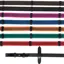 Velociti GARA Continental Rubber Grip Reins - Black/Red