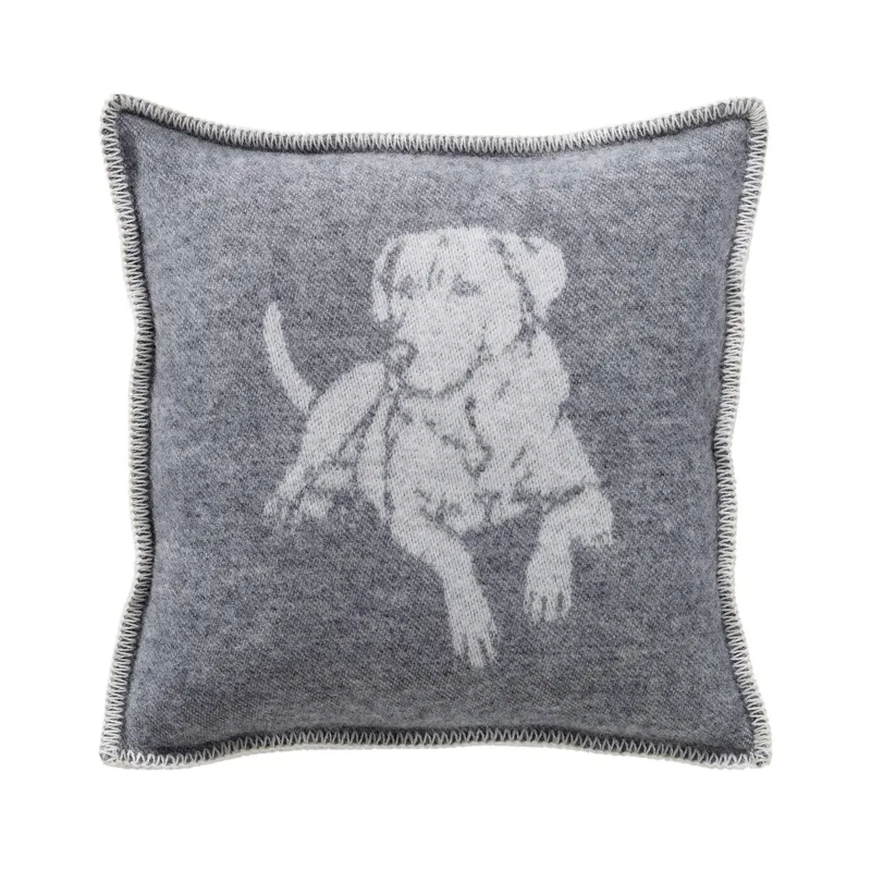 J.J. Textile Dog Wool Cushion Cover