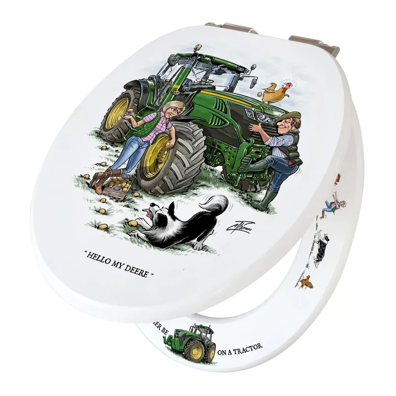 Looprints Alan Thomas Tractor Toilet Seat