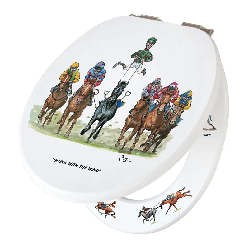 Looprints Bryn Parry Turf Club Toilet Seat