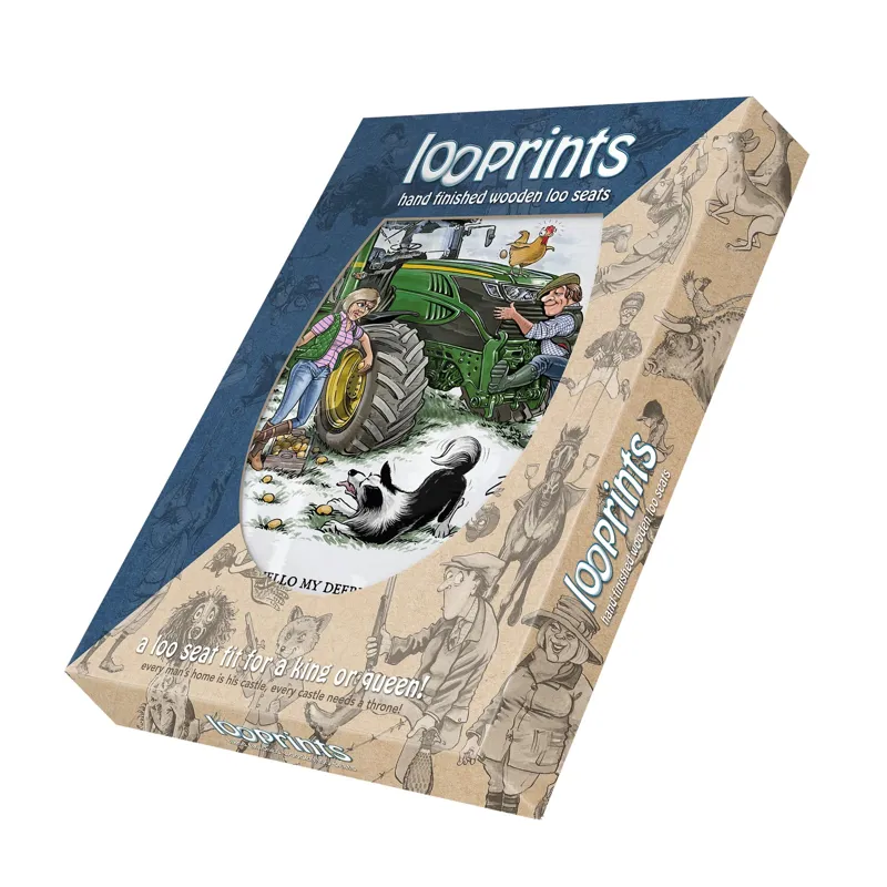 Looprints Alan Thomas Tractor Toilet Seat-1