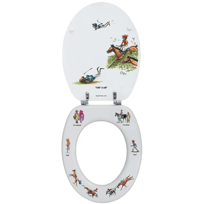 Looprints Bryn Parry Turf Club Toilet Seat-2