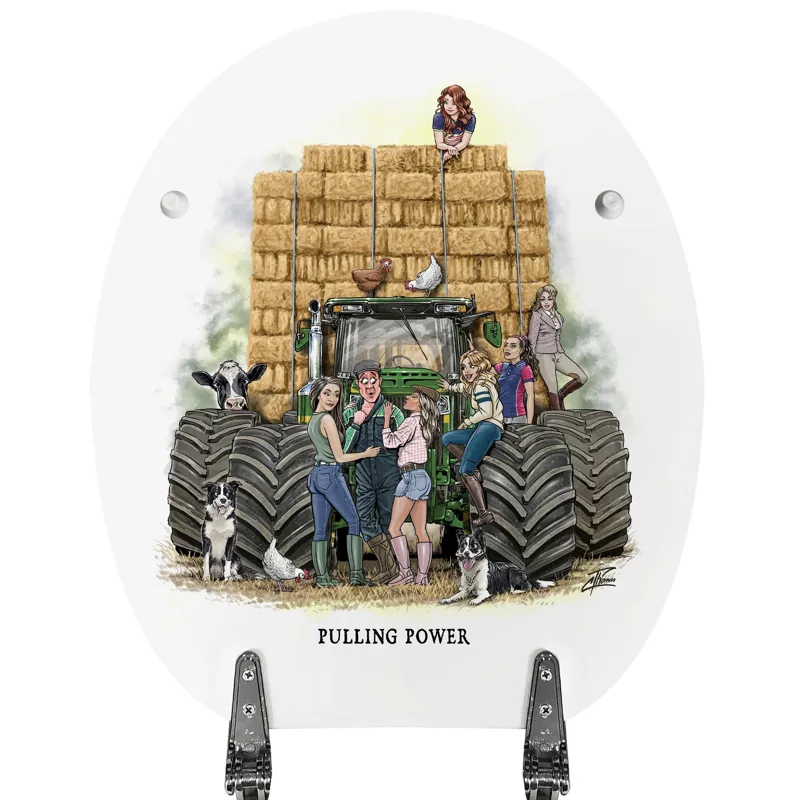 Looprints Alan Thomas Tractor Toilet Seat-3