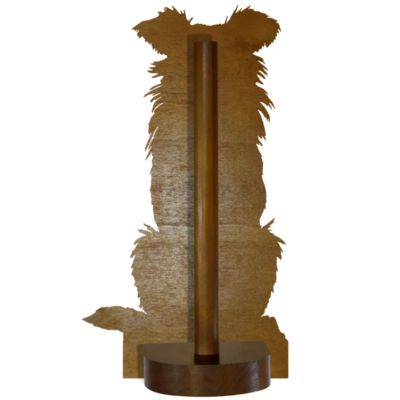 Looprints Bryn Parry Come Bye Wood Toilet Roll / Kitchen Roll Holder-3