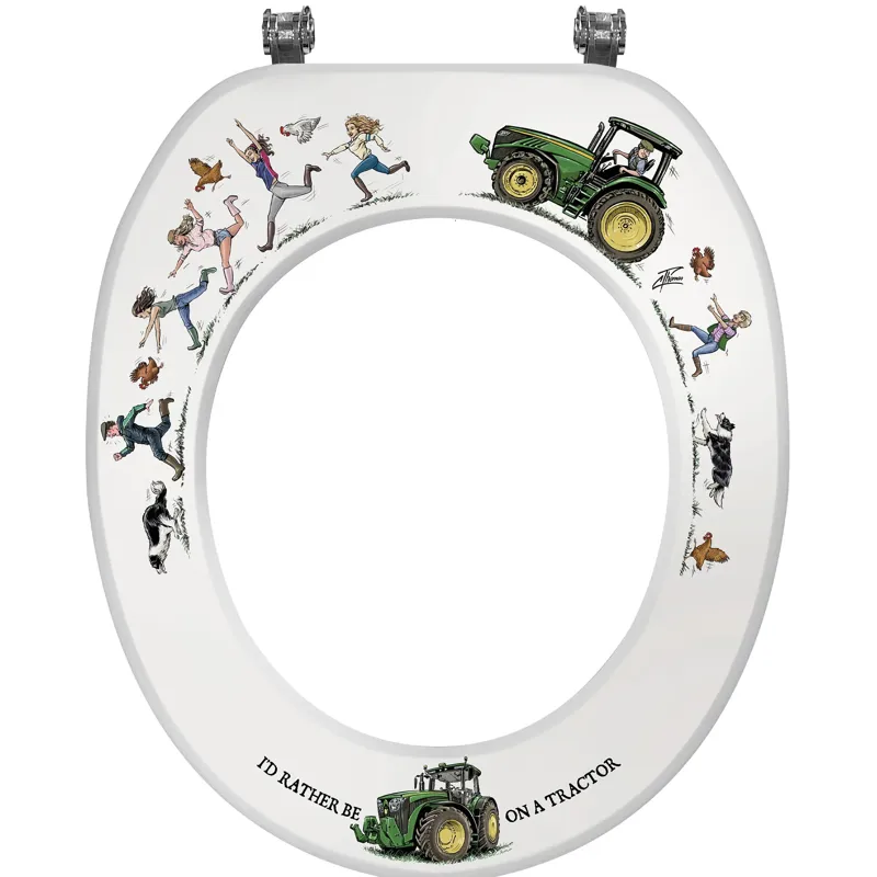 Looprints Alan Thomas Tractor Toilet Seat-4