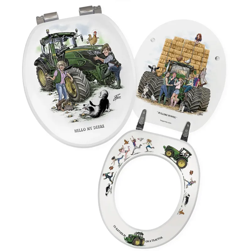 Looprints Alan Thomas Tractor Toilet Seat-5