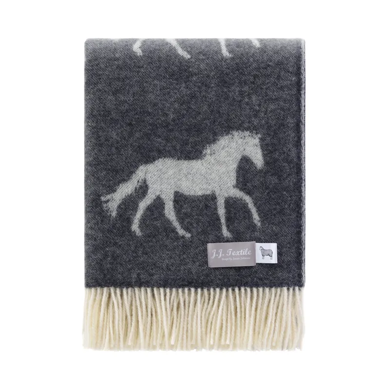J.J. Textile Horse Throw-1