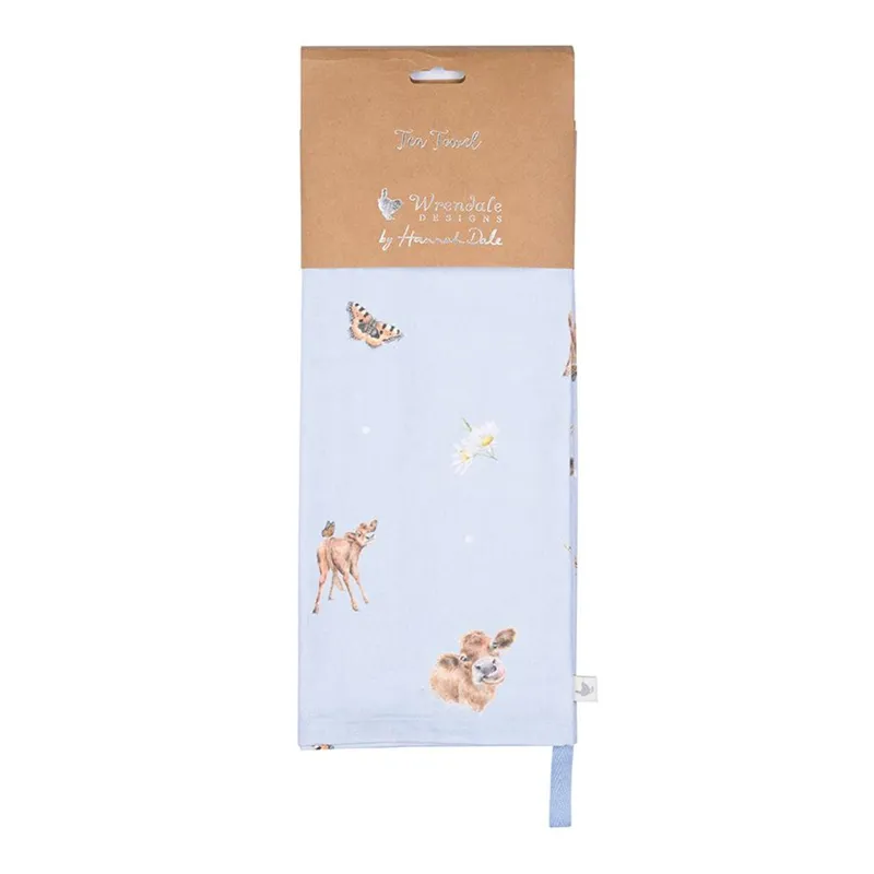 Wrendale Farmyard Friends Tea Towel-2