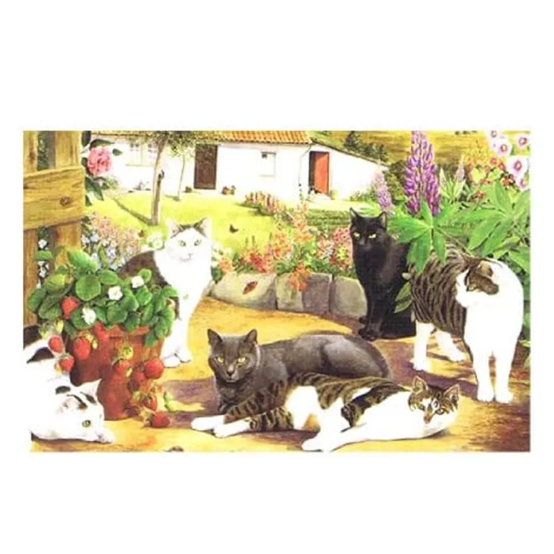 Cool Cats Big 500 Jigsaw Puzzle