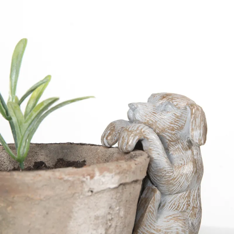 Dog Plant Pot Hanger