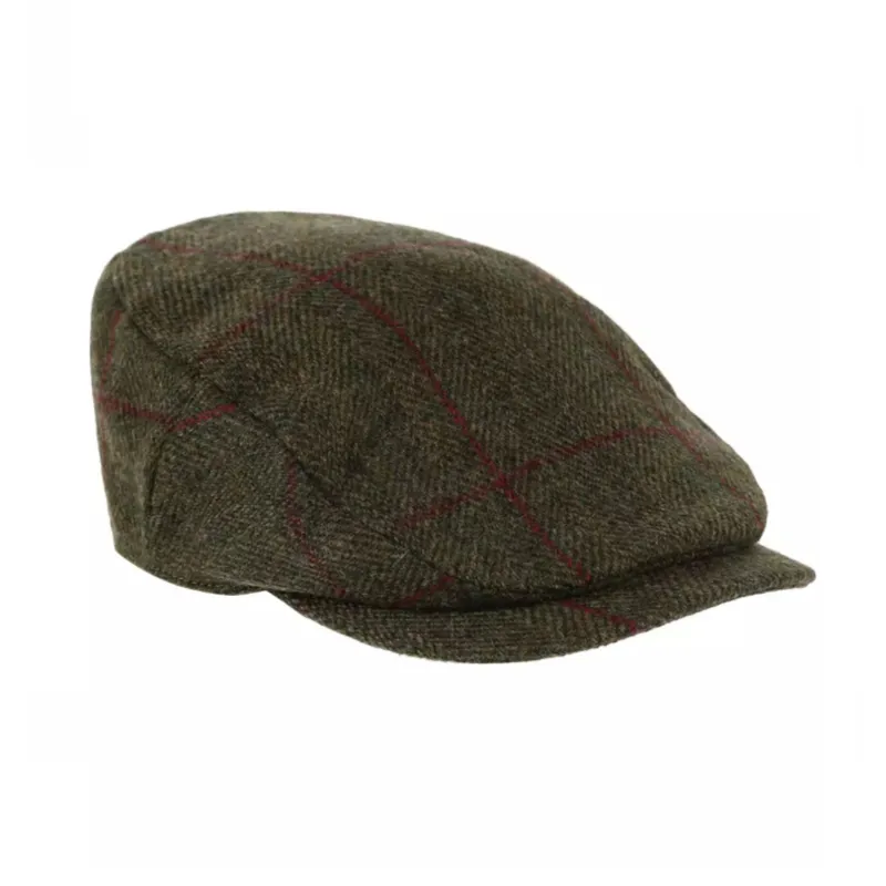 Heather Maxwell Bond Cap - Green/Wine Check