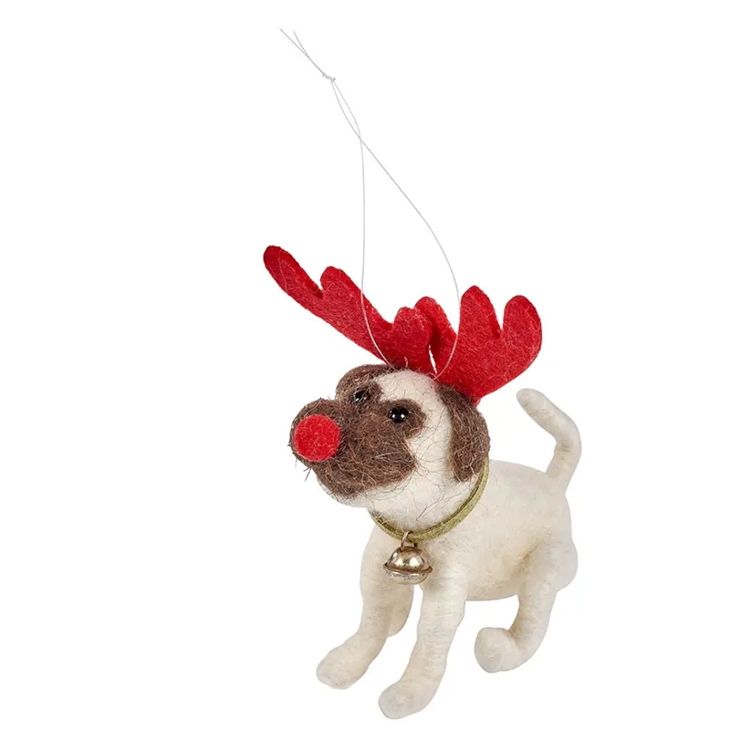 Langs Christmas Dog Felt Hanger