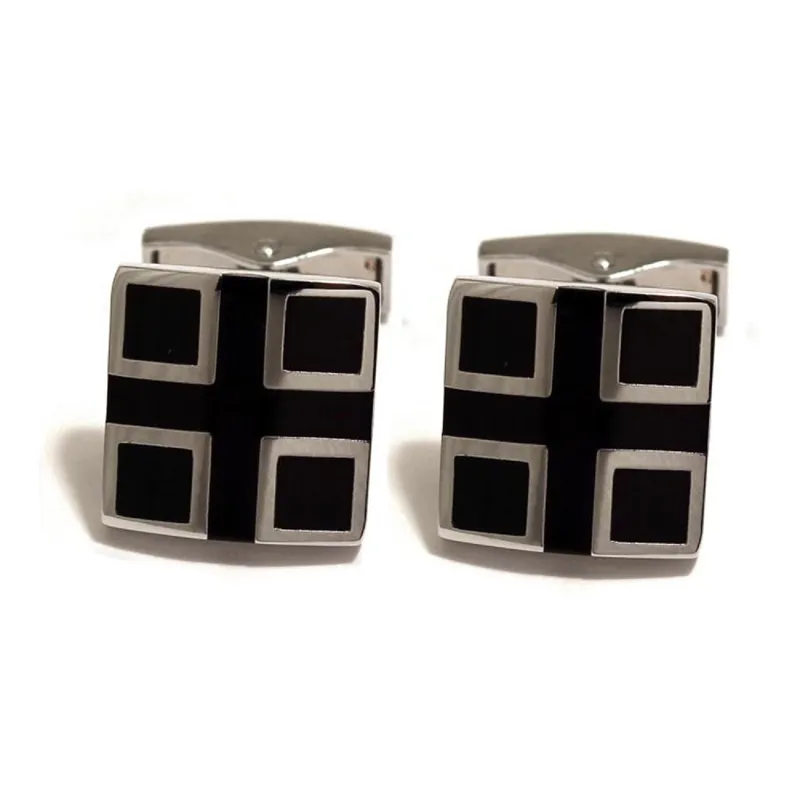 The British Bag Company Link Cross Cufflinks