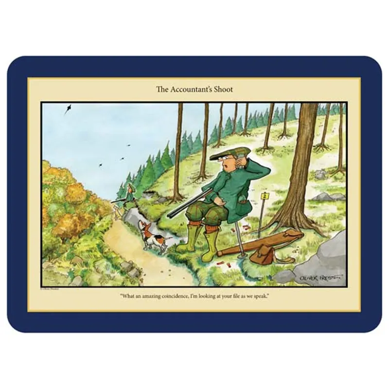 Oliver Preston Accountant Placemat