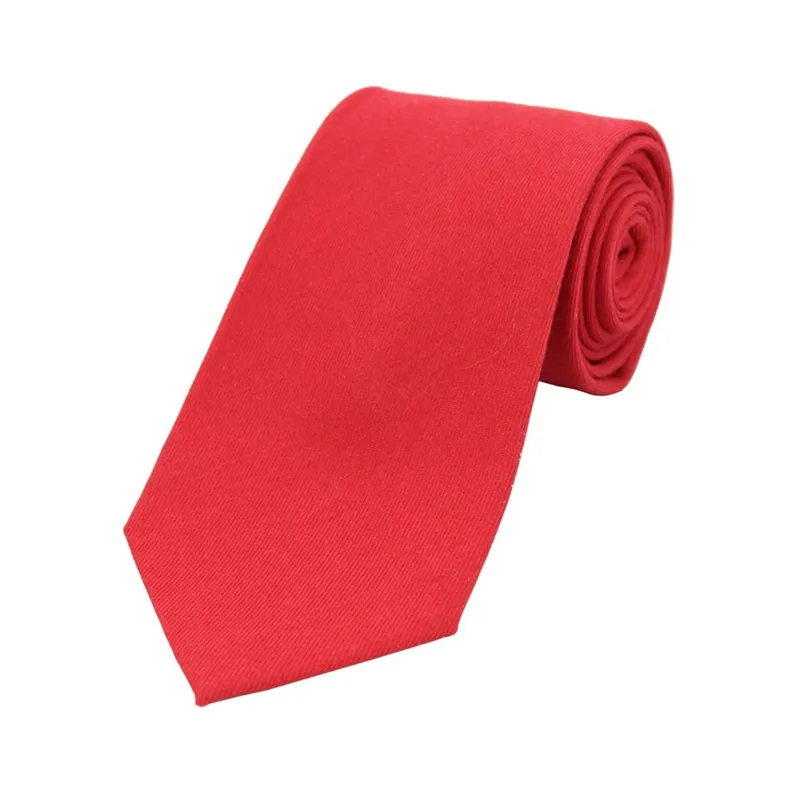 Sax Wool Rich Tie - Red