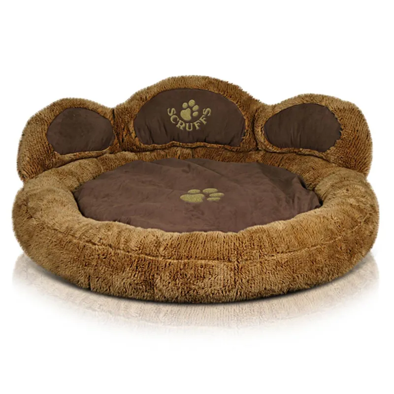 Scruffs Grizzly Bear Bed - Brown