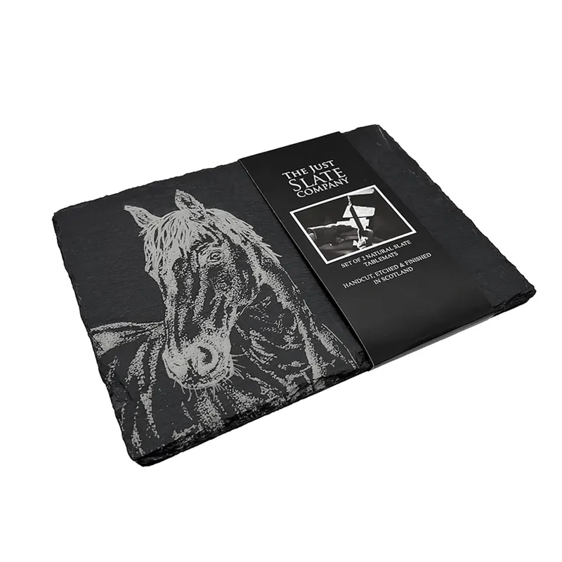 Selbrae House Slate Horse Placemats