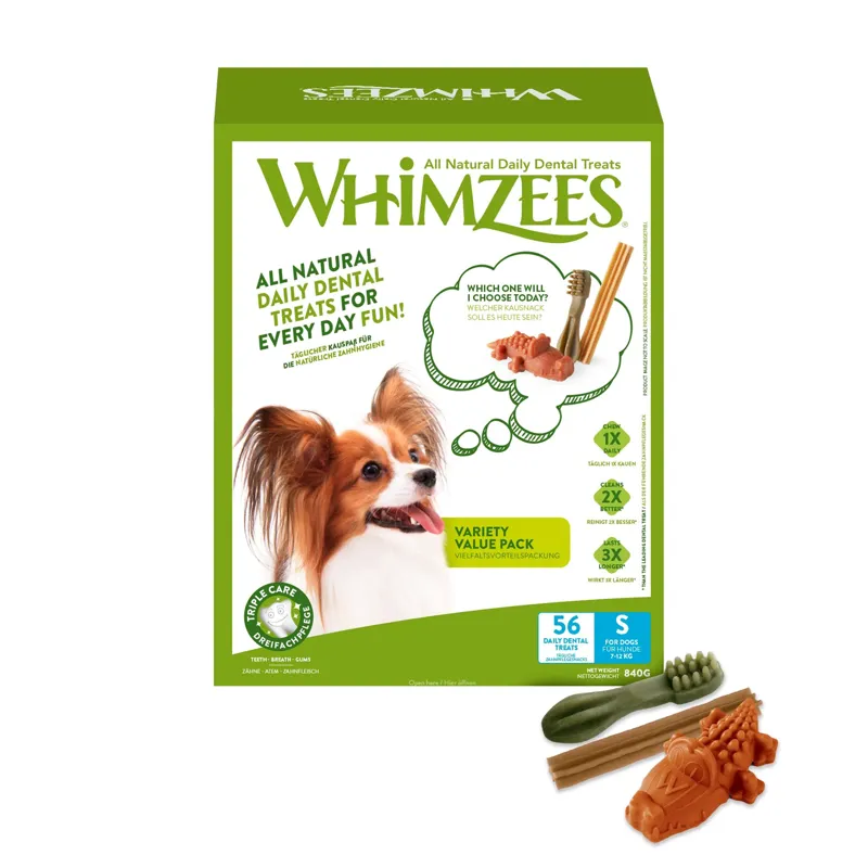 Whimzees Variety Value Box - Small