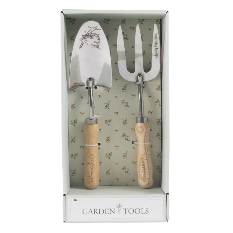 Wrendale Gardening Fork And Trowel Set
