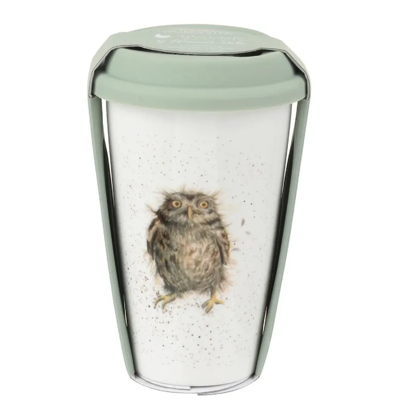 Wrendale Owl Travel Mug