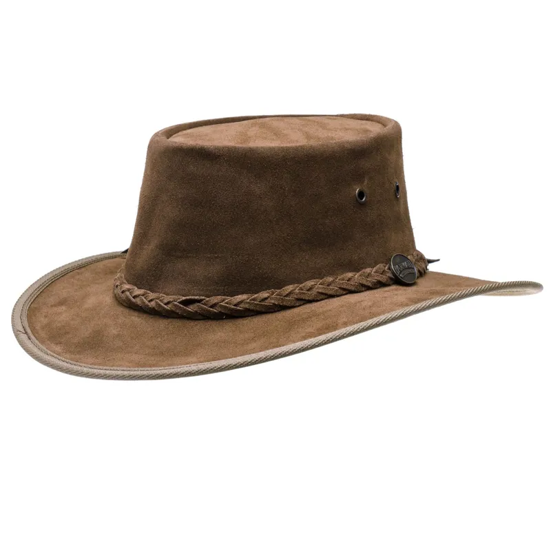 Barmah Hats 1025 Suede Squashy Hat - Hickory
