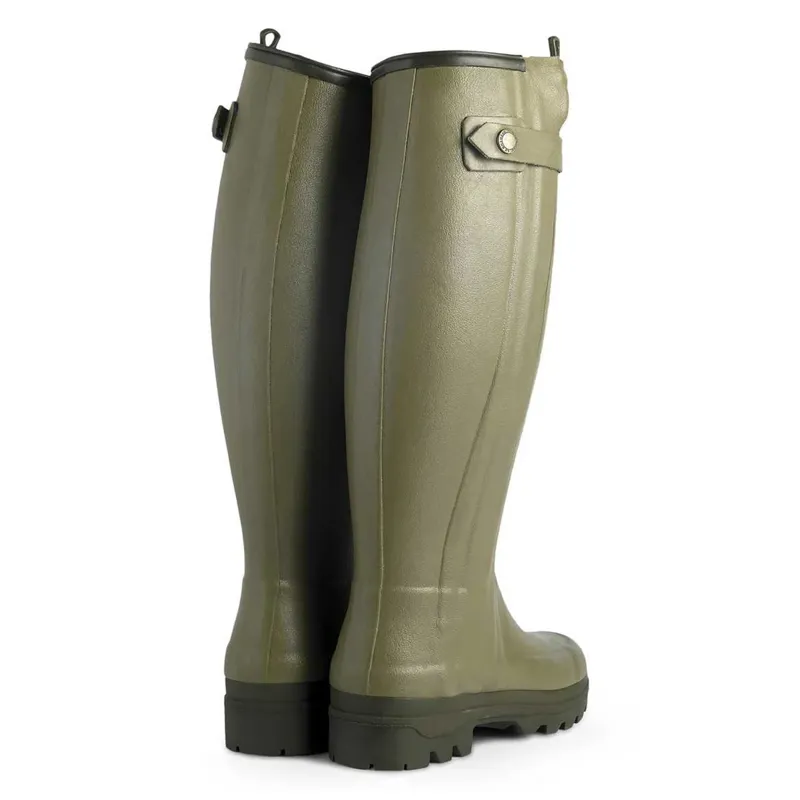 Le Chameau Ladies Chasseur Neoprene Lined Boot - Vert Vierzon-2